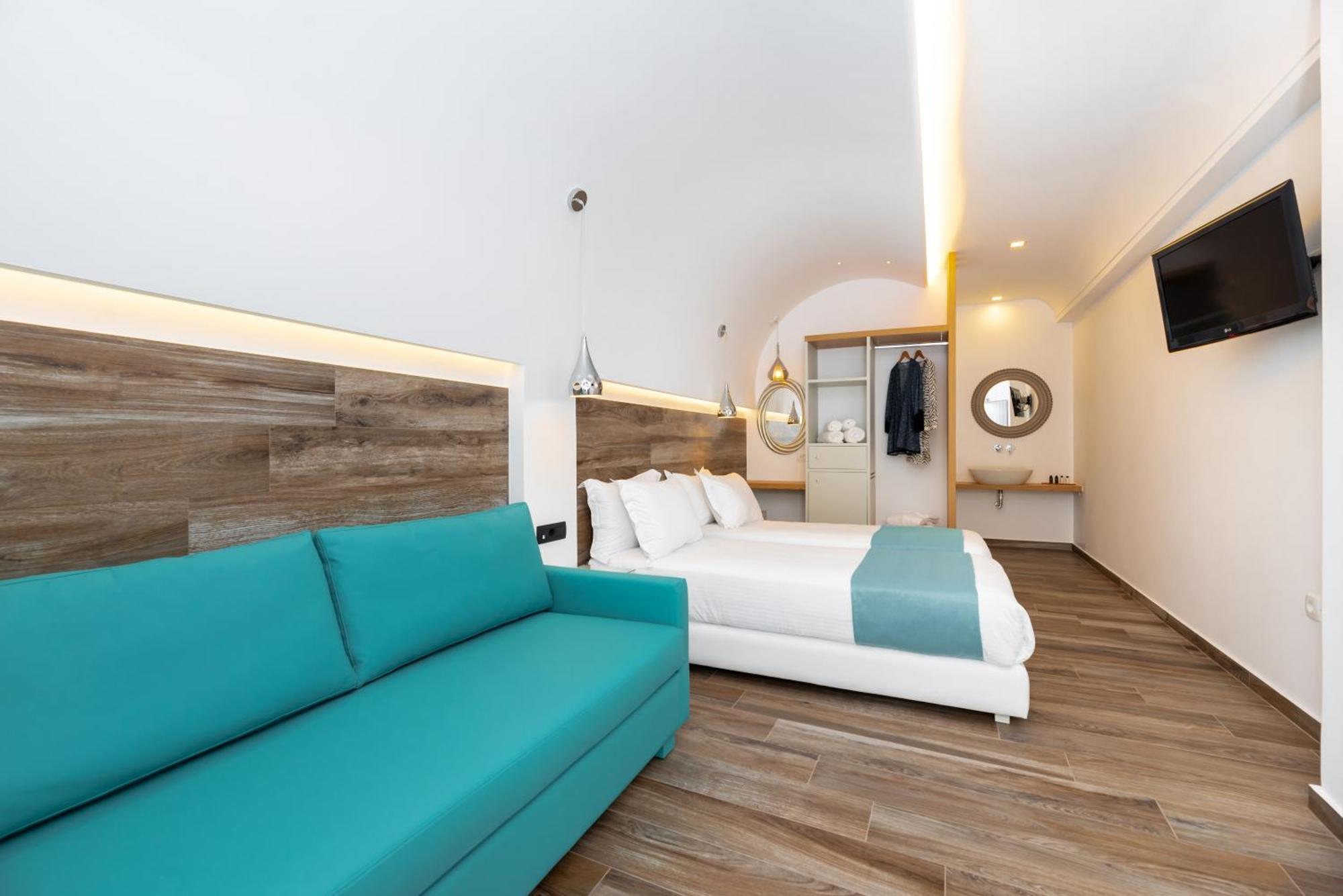 Deluxe Hotel Santorini Fira  Bilik gambar