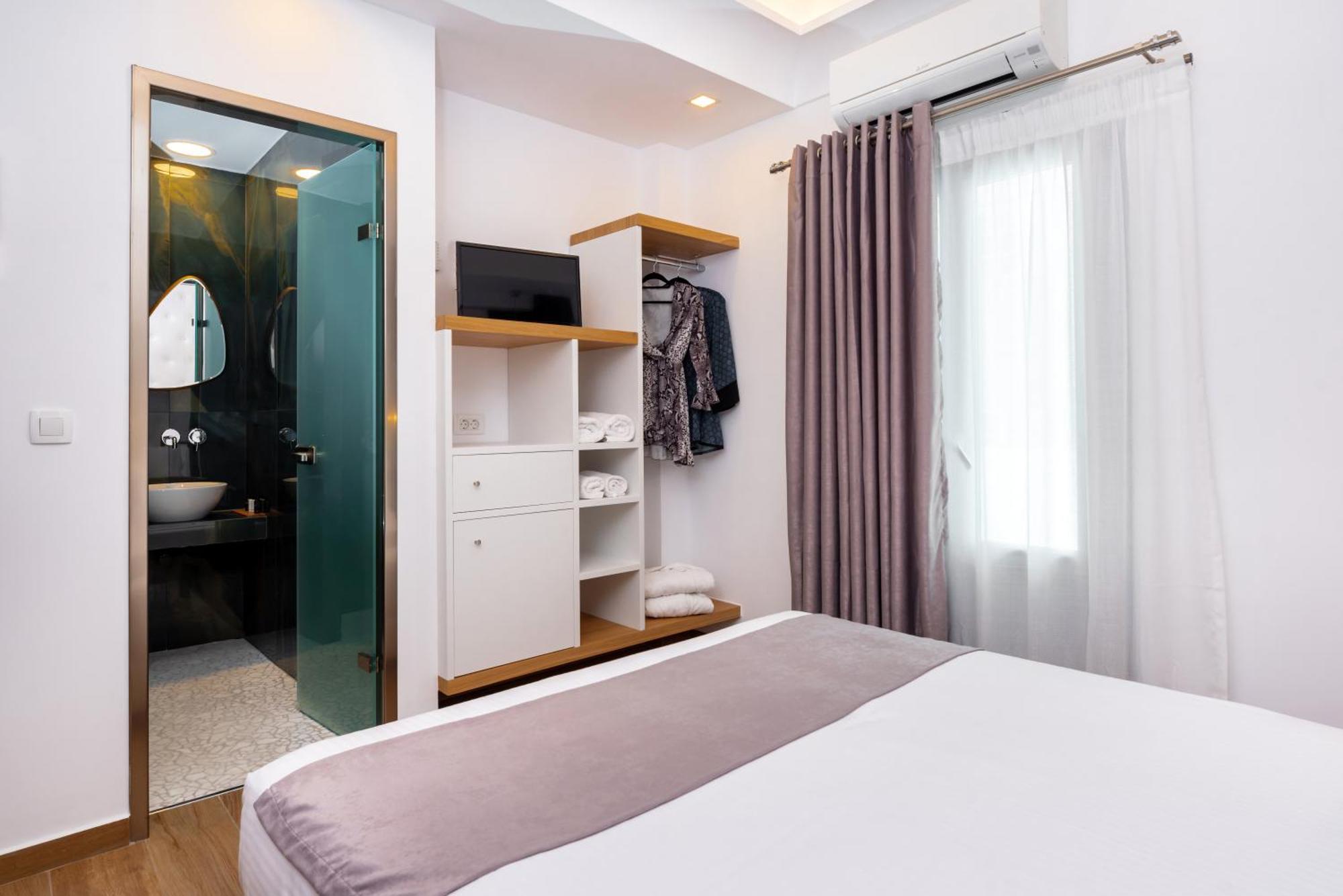 Deluxe Hotel Santorini Fira  Bilik gambar